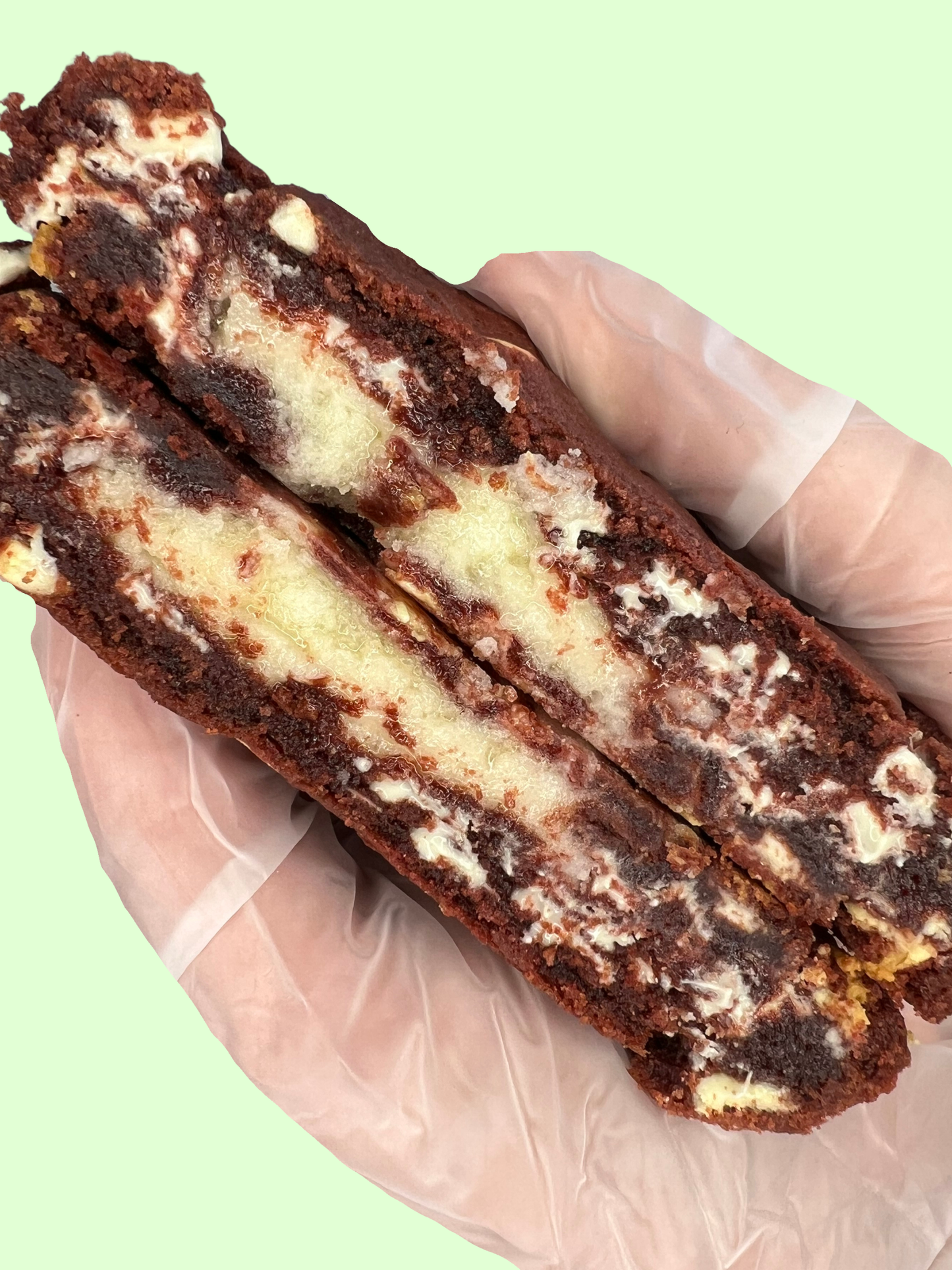 Red Velvet Stuffed Cookie