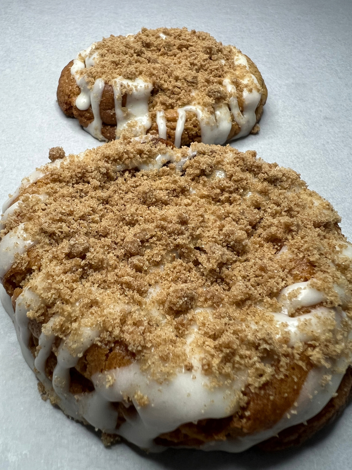 Cinnamon Roll Stuffed Cookie