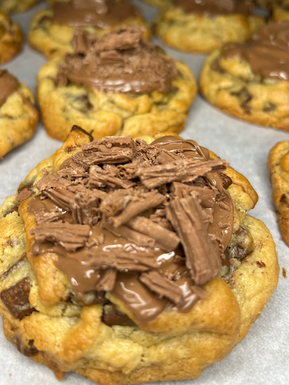 Flake Mocha Stuffed Cookie