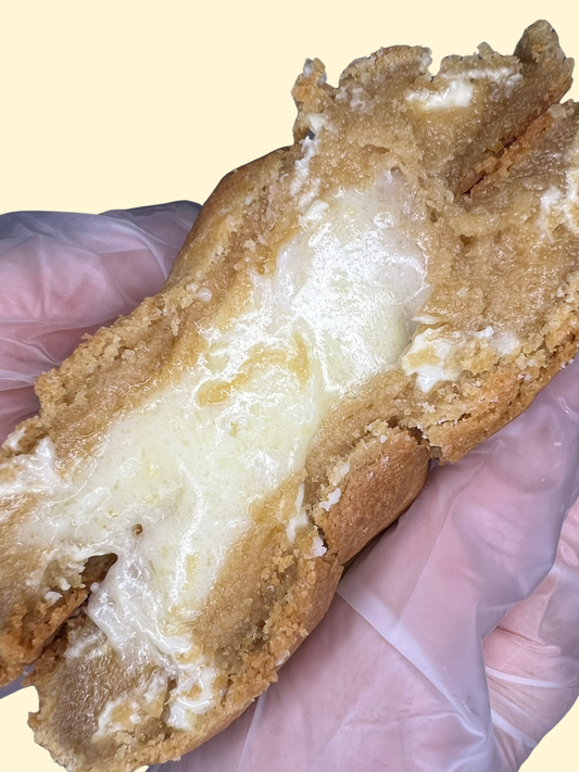 Milky Bar Stuffed Cookie