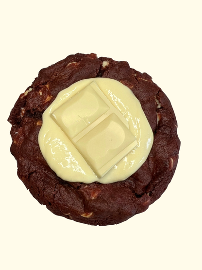 Red Velvet Stuffed Cookie