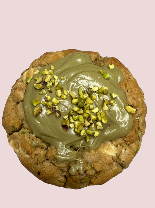 Pistachio White Stuffed Cookie