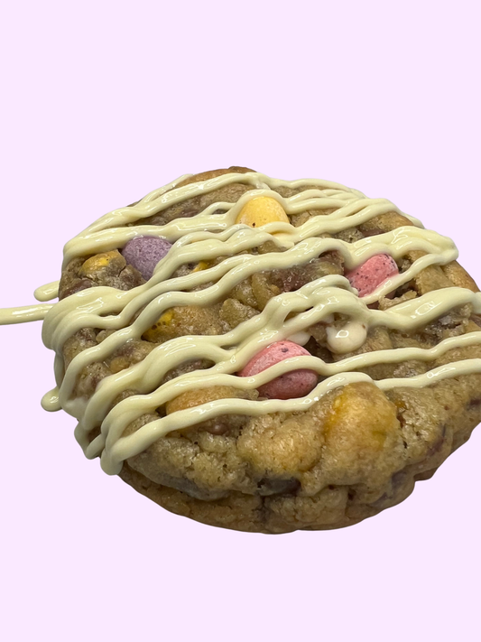 Mini Eggs Stuffed Cookie