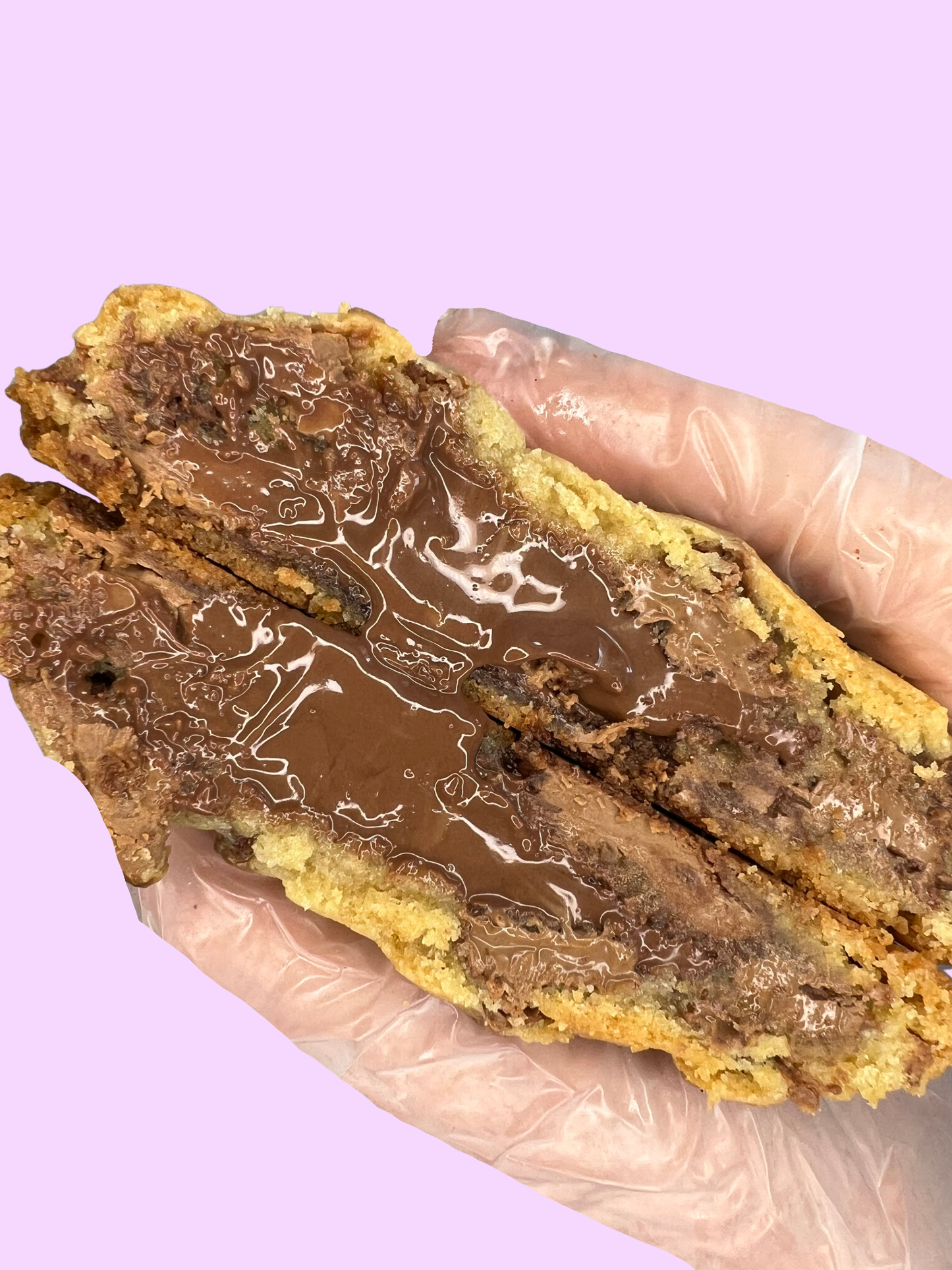 Galaxy Stuffed Cookie