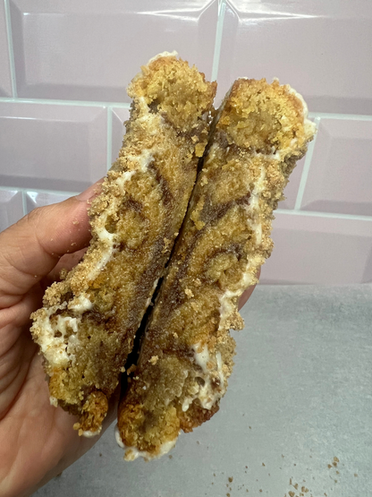 Cinnamon Roll Stuffed Cookie