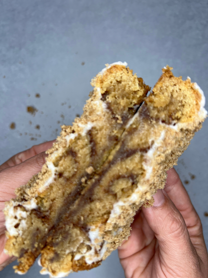 Cinnamon Roll Stuffed Cookie