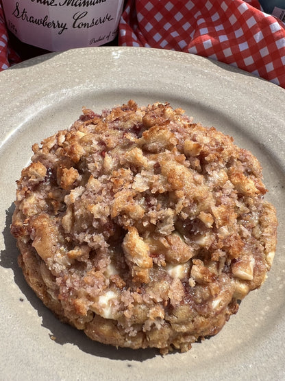 Buttered Toast & Jam Stuffed Cookie