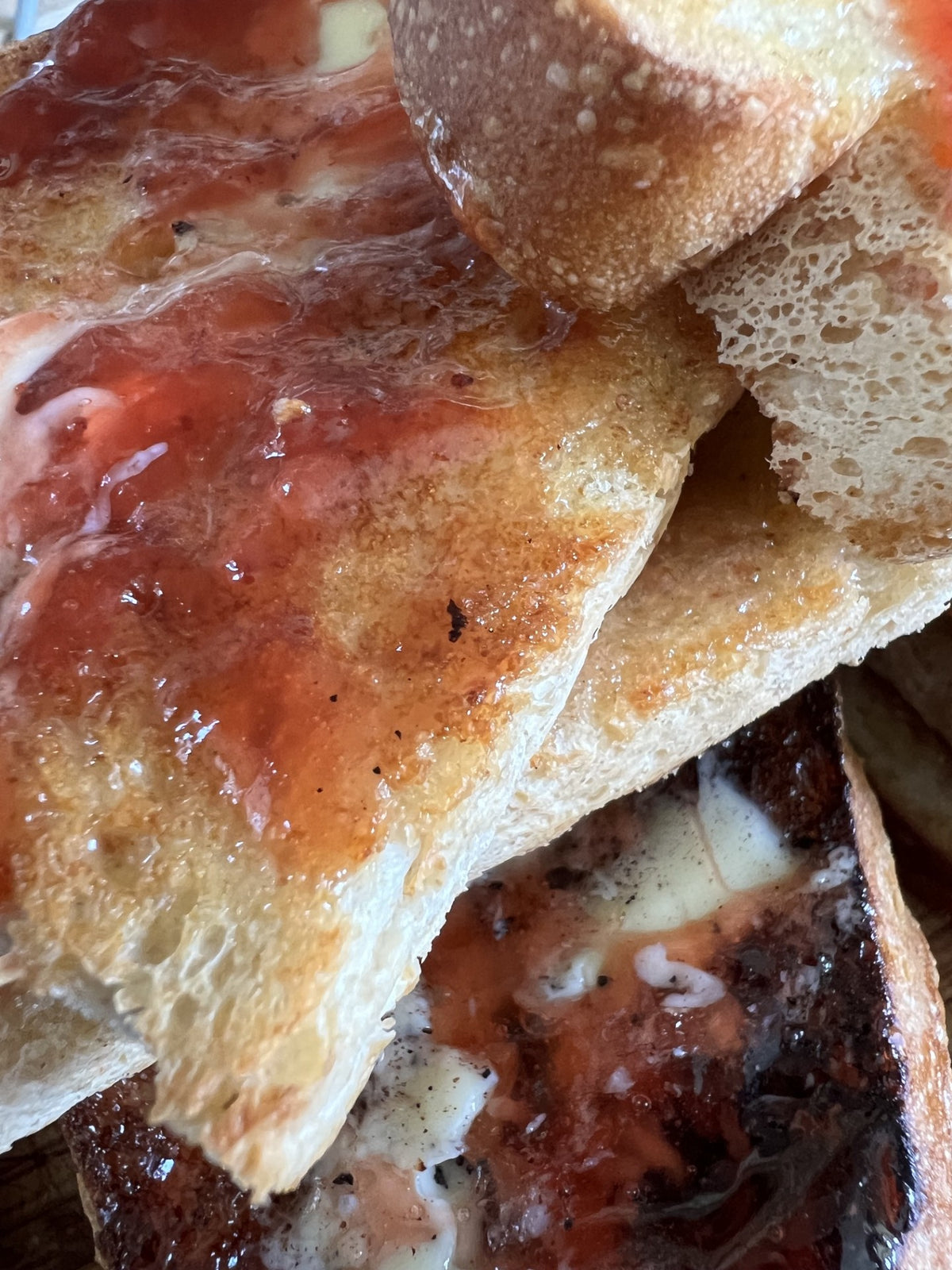 Buttered Toast & Jam Stuffed Cookie